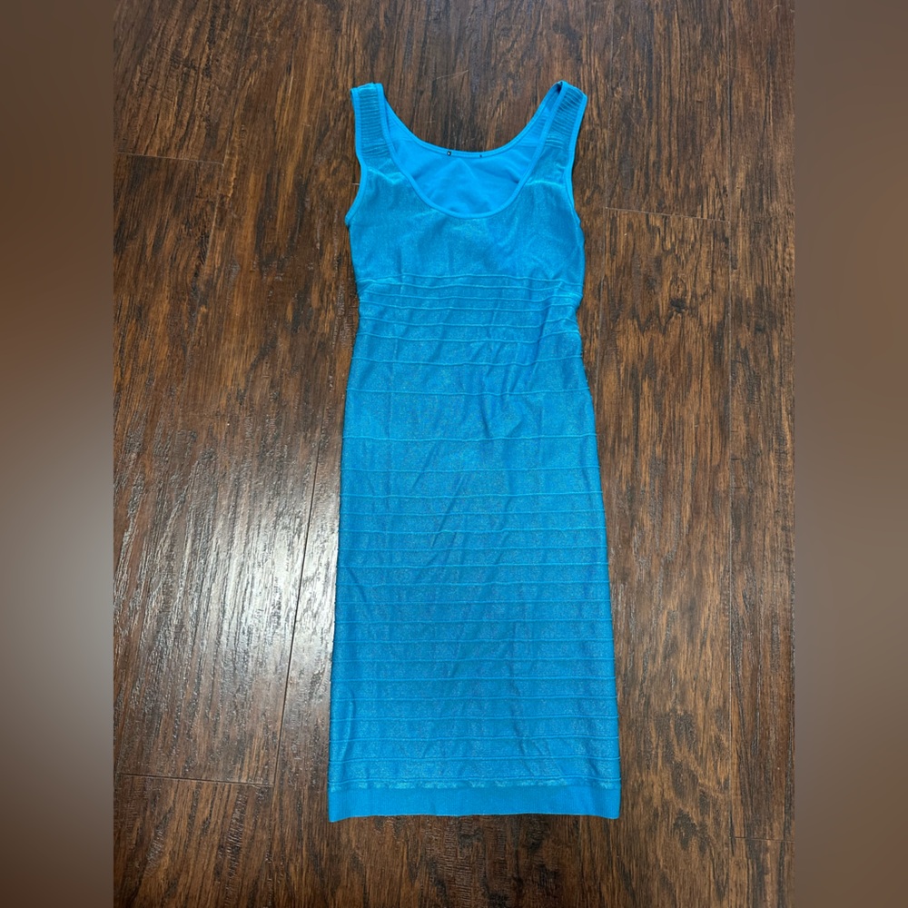 Bebe Sleeveless and back cutout Bodycon Dress